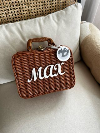 Zabaleno s láskou, otevřeno s dojetím 🤎 #max #kufriksejmenem #darekpromiminko #babyshower #vybavicka